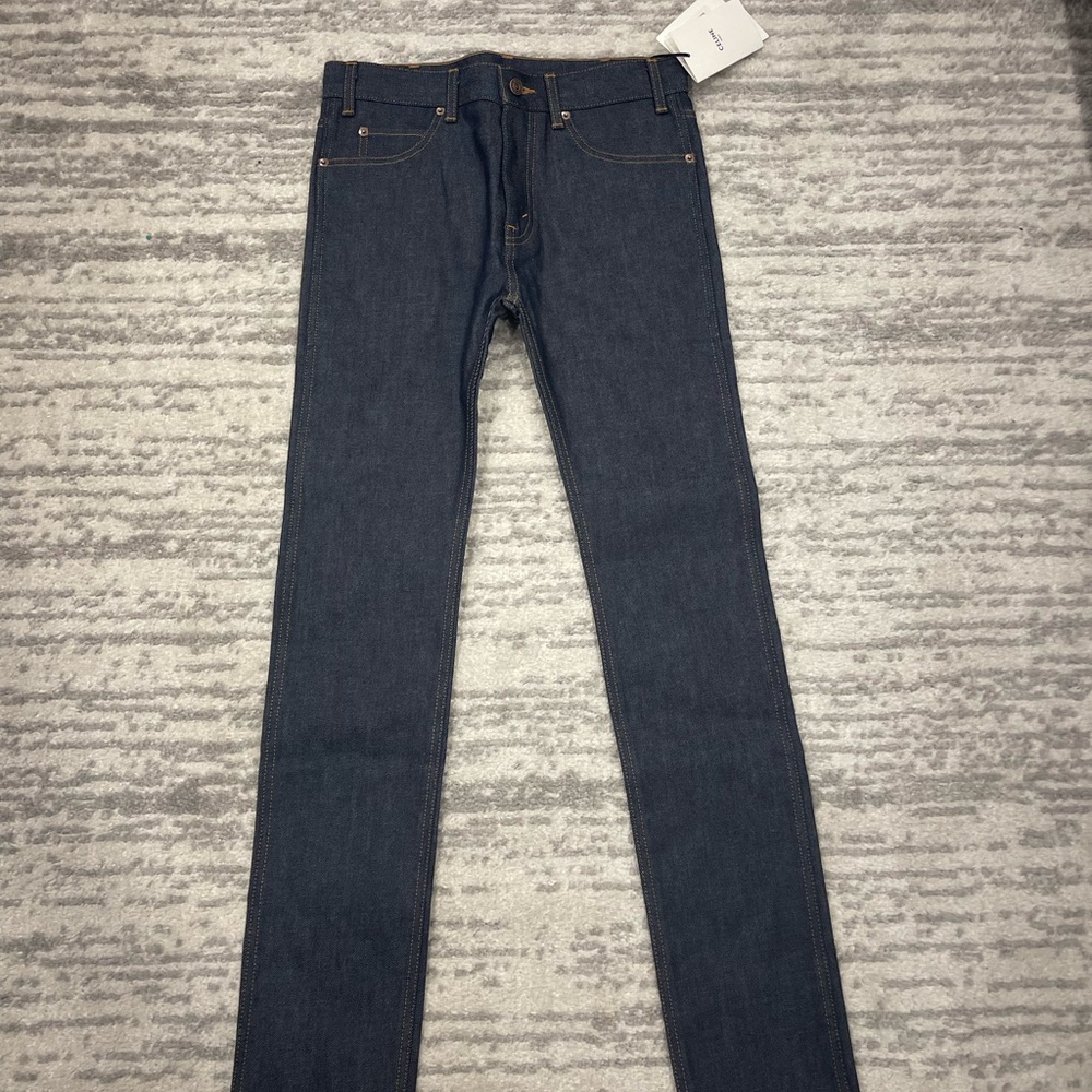 Celine Dark Blue Skinny Jeans